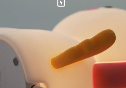 Luce notturna LED unicorno in silicone, ricaricabile e touch per bambini