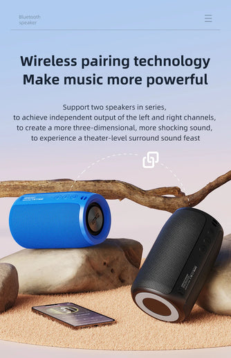 Altoparlante Bluetooth Zealot S32 portatile HIFI con radio FM e TWS