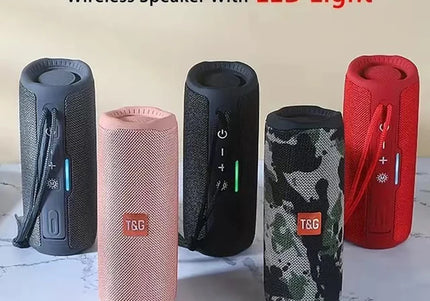 Altoparlante Bluetooth portatile con radio FM, vivavoce e bassi potenziati