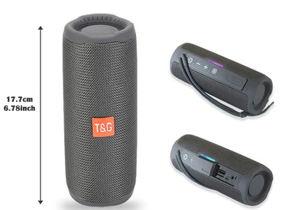 Altoparlante Bluetooth portatile con radio FM, vivavoce e bassi potenziati
