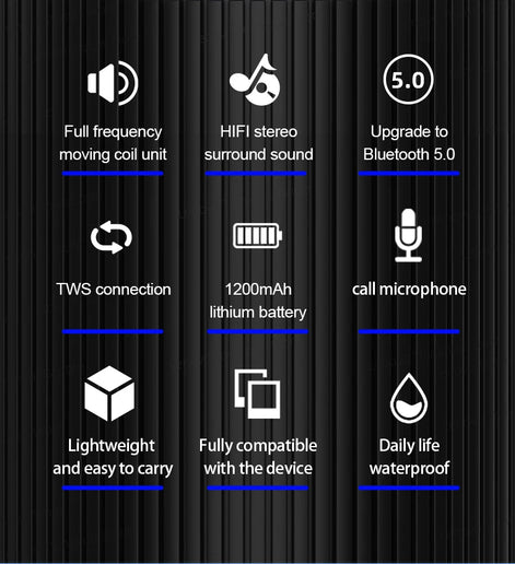 Altoparlante Bluetooth Lenovo K3 Pro portatile con audio stereo surround
