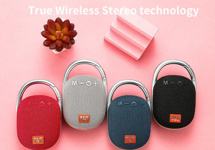 Altoparlante Bluetooth TG321 portatile impermeabile in tessuto con bassi HIFI