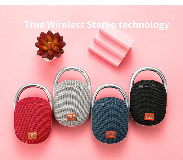 Altoparlante Bluetooth TG321 portatile impermeabile in tessuto con bassi HIFI