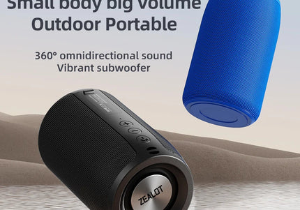 Altoparlante Bluetooth Zealot S32 portatile HIFI con radio FM e TWS