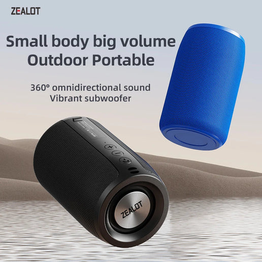 Altoparlante Bluetooth Zealot S32 portatile HIFI con radio FM e TWS