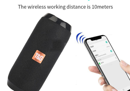 Altoparlante Bluetooth portatile con radio FM, vivavoce e bassi potenziati