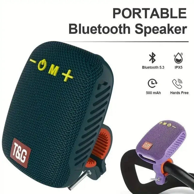Altoparlante Bluetooth portatile TG392 impermeabile con radio FM per bici