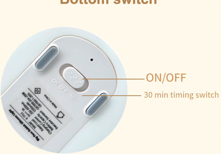 Luce notturna a LED simpatico coniglio animale cartone animato lampada in silicone dimmerabile USB ricaricabile per bambini regalo camera da letto per bambini Luce per dormire