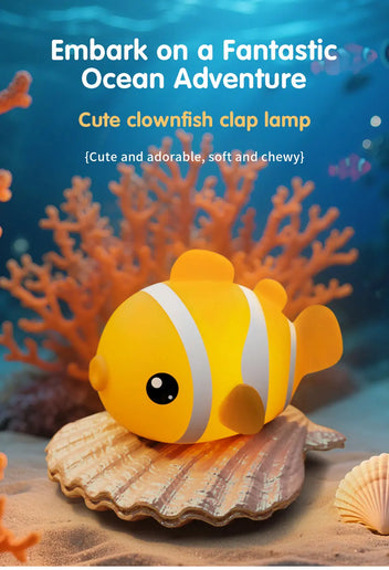 Lampada LED notturna in silicone con animali, ricaricabile e portatile per bambini