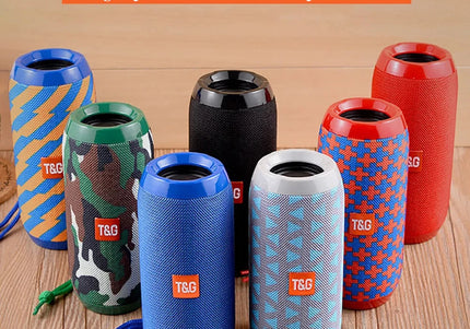 Altoparlante Bluetooth portatile con radio FM, vivavoce e bassi potenziati