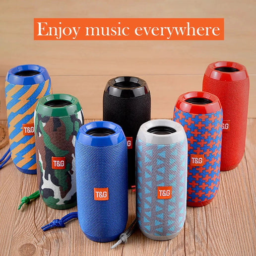 Altoparlante Bluetooth portatile con radio FM, vivavoce e bassi potenziati