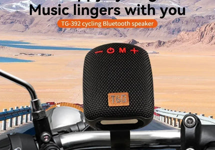 Altoparlante Bluetooth portatile TG392 impermeabile con radio FM per bici