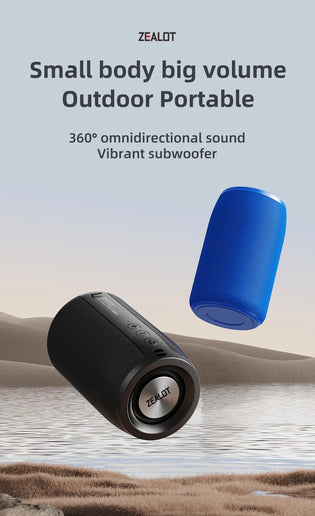 Altoparlante Bluetooth Zealot S32 portatile HIFI con radio FM e TWS