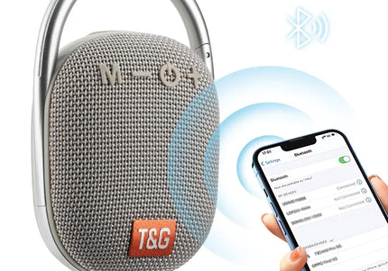 Altoparlante Bluetooth TG321 portatile impermeabile in tessuto con bassi HIFI