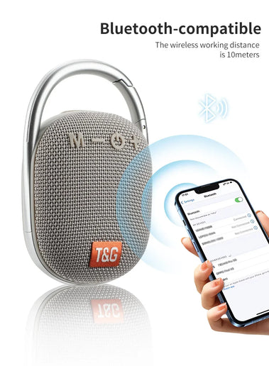 Altoparlante Bluetooth TG321 portatile impermeabile in tessuto con bassi HIFI