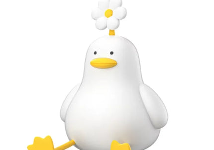 Luce notturna LED piccola anatra in silicone ricaricabile USB per bambini