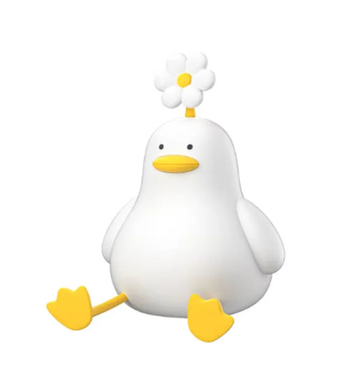 Luce notturna LED piccola anatra in silicone ricaricabile USB per bambini