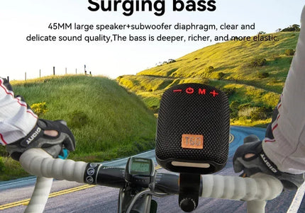 Altoparlante Bluetooth portatile TG392 impermeabile con radio FM per bici