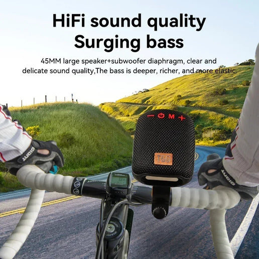 Altoparlante Bluetooth portatile TG392 impermeabile con radio FM per bici