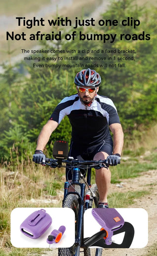 Altoparlante Bluetooth portatile TG392 impermeabile con radio FM per bici