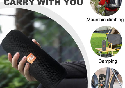 Altoparlante Bluetooth portatile con radio FM, vivavoce e bassi potenziati