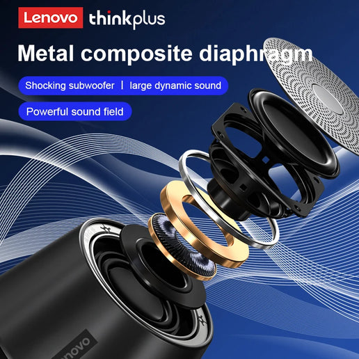 Altoparlante Bluetooth Lenovo K3 Pro portatile con audio stereo surround