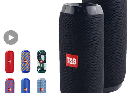 Altoparlante Bluetooth portatile con radio FM, vivavoce e bassi potenziati