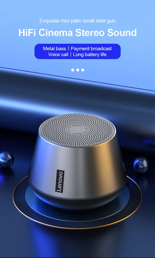 Altoparlante Bluetooth Lenovo K3 Pro portatile con audio stereo surround