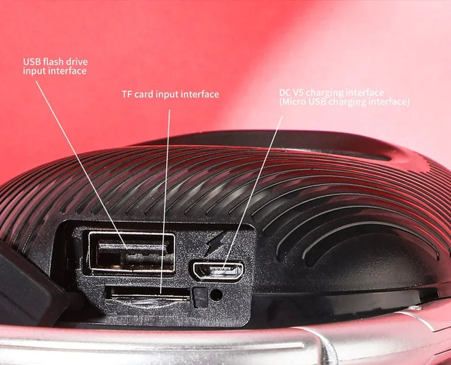 Altoparlante Bluetooth TG321 portatile impermeabile in tessuto con bassi HIFI