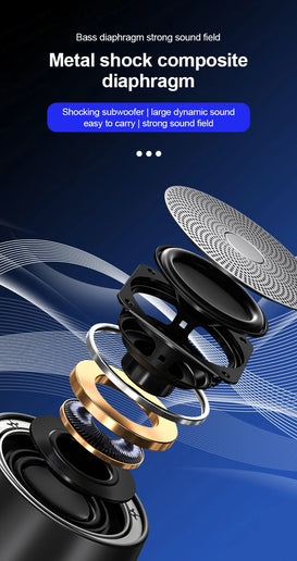 Altoparlante Bluetooth Lenovo K3 Pro portatile con audio stereo surround