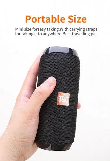 Altoparlante Bluetooth portatile con radio FM, vivavoce e bassi potenziati