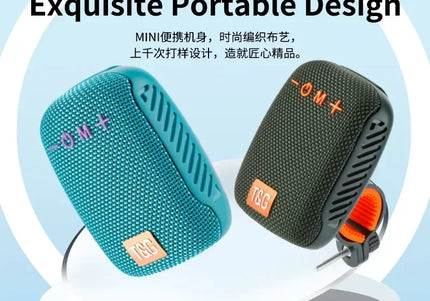Altoparlante Bluetooth portatile TG392 impermeabile con radio FM per bici